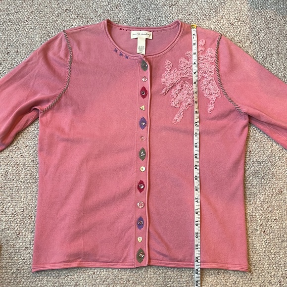 Marsh Landing embellished sweater M - Picture 9 of 9